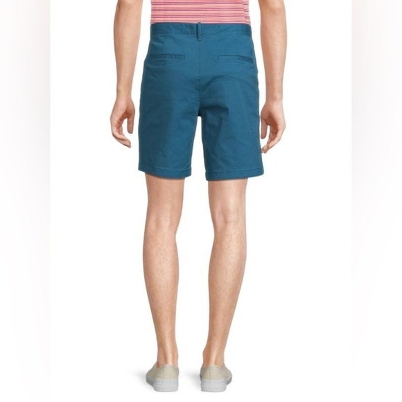 ORIGINAL PENGUIN Slim Fit Flat Front Chino Shorts - Picture 2 of 3
